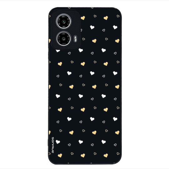 Sonique Heart Series Hülle für Motorola Moto G34 5G Schwarz 01