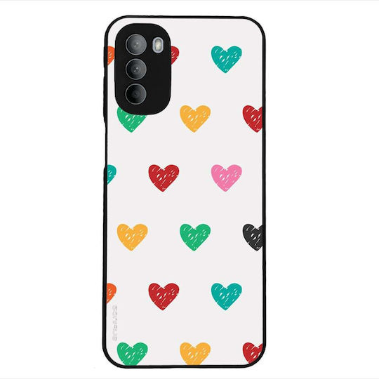 Sonique Heart Series Case for Motorola Moto G31 4G Moto G41 4G White 02