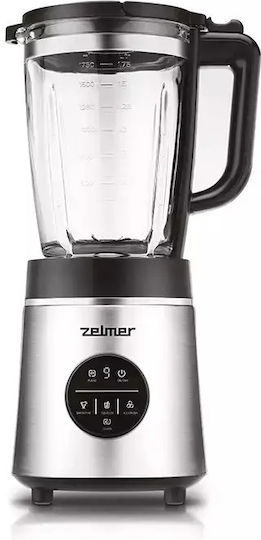 Zelmer Μπλέντερ με Πλαστική Κανάτα 1.75 lt 1800W Γκρι