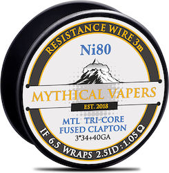 elfbar nachfüll pod läuft aus Geek Vape N80 Fused Clapton 28GA*3 + 36GA 3m