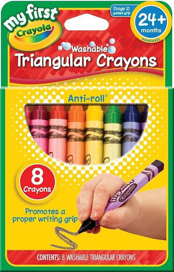 Crayola Set von Buntstiften mit 8 Farben
