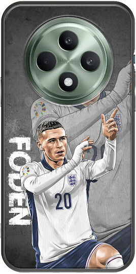 Euro 2024 Phil Foden Oppo Reno 12 Fs 5g Negru TPU Silicon Negru
