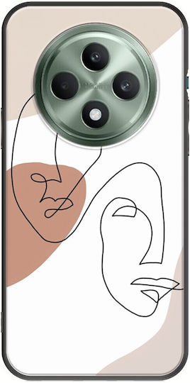 Two Faces Oppo Reno 12 Fs 5g Black Tpu Μαύρη Σιλικόνη