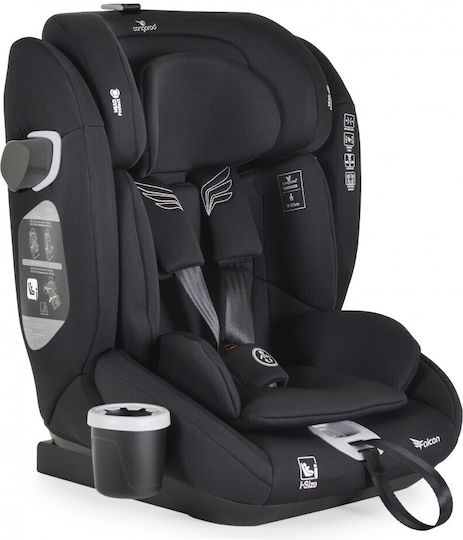 Cangaroo Falcon Καθισματάκι Αυτοκινήτου i-Size Pirate Black 9-36 kg
