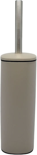 Ankor Metallic Toilet Brush Beige