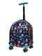 Verage Little Bee Kids Cabin Suitcase Blue with 4 Wheels Height 46cm