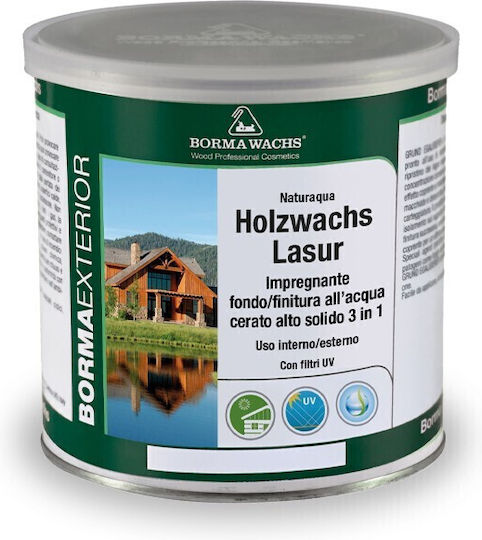 Borma Wachs Naturaqua Holzwachs Lasur Wasser Oregon 2.5Es