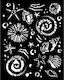 Thick Stencil Stamperia 20x25cm Silent Sea Sea ...