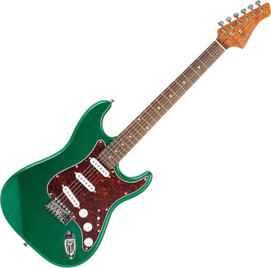 Tanglewood Elektrische Gitarre Stratocaster Emerald Green Gloss