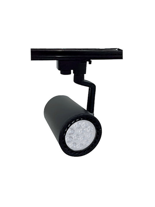 Elmark Einzel LED Spot in Schwarz Farbe
