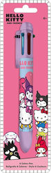 Hello Kitty Friends Pen 6 Colours 12 Τεμ Hello Kitty Friends Pen 6 Colours 12 Τεμ