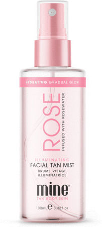 MineTan BodySkin Rose Water Autobronzant Loțiune Fata 100ml