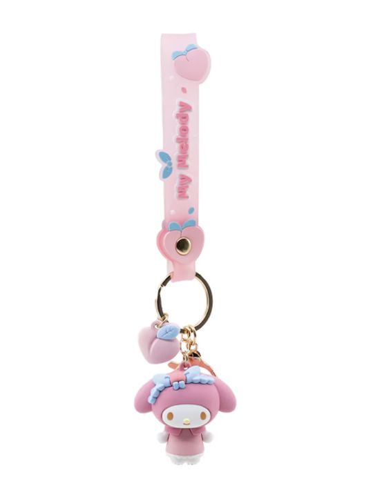 Jucării Yume Breloc Hello Kitty Sanrio My Melody Curea Piersică