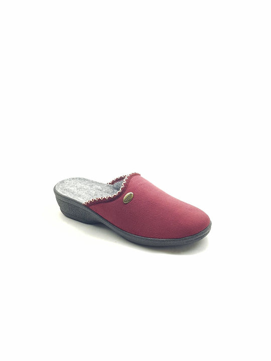 Anatomical Women's Slippers Burgundy