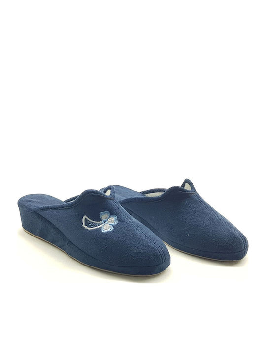 3Rose Anatomice Papuci Albastru