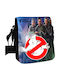 Ghostbusters Ανδρική Τσάντα Ώμου / Χιαστί Μαύρη