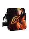 Anime Naruto Logo Symbol Men's Bag Shoulder / Crossbody Black