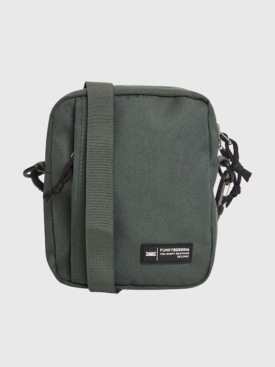 Funky Buddha Men's Bag Shoulder / Crossbody Khaki