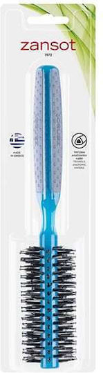 Zan Sot Anatomic Brush Hair for Straightening Light Blue 15mm