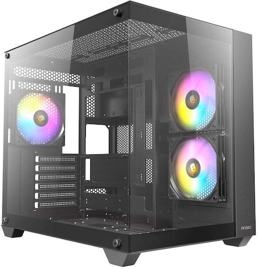 Antec CX800 Gaming Midi-Turm Computergehäuse mit Seitenfenster Schwarz