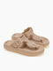 Frauen Flip Flops in Braun Farbe