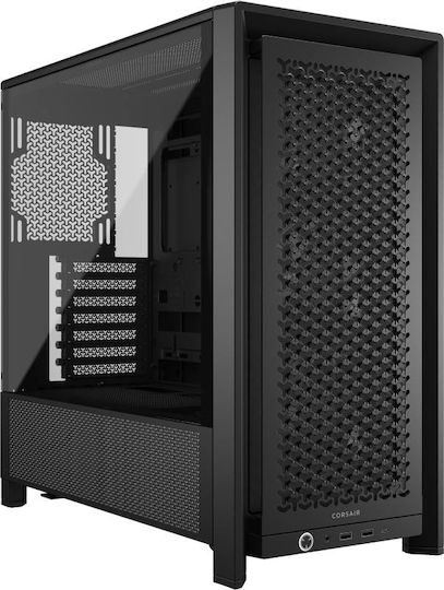 Corsair Frame 4000D RS Gaming Midi Tower Κουτί Υπολογιστή με Πλαϊνό Παράθυρο Μαύρο