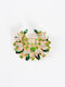 Mat Fashion Pin Green