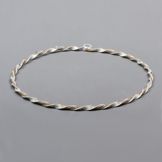 Nuova Vita Silver Plated Wedding Crowns
