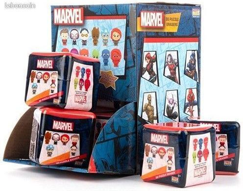 Γόμα Marvel Heroes Τυχαίο Σχέδιο Αρωματική 3d