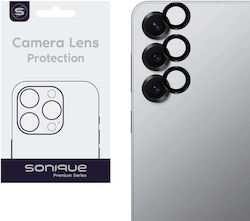 Sonique Lens Pro Camera Protection Tempered Glass Black for the Samsung Galaxy S25 Plus