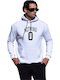 Sweatshirt with Hood White