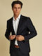 Men's Winter Suit Jacket Blue