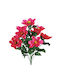 Marhome Strauß Fuchsia Magnolie X9 H57cm 12/48box 00-1677-2