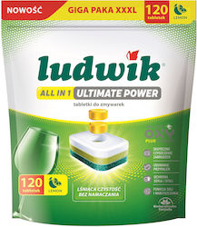 Ludwik Ultimate Power 120 Dishwasher Pods