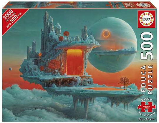 Planet Of Fire And Ice Пъзел 2D 500бр.
