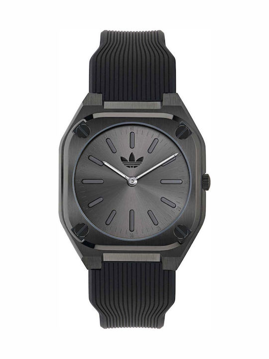 adidas City Tech Ανδρικό Ρολόι 39mm Μπαταρίας μ...