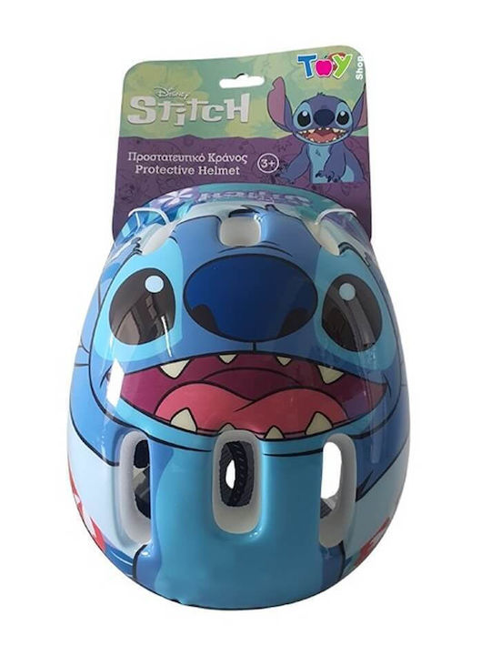 AS Stitch Παιδικό Κράνος για Ποδήλατο Πόλης Μπλε