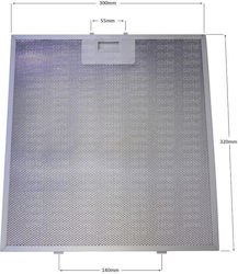 Whirlpool Ανταλλακτικό Μεταλλικό Φίλτρο 25.8x32cm Whirlpool Ανταλλακτικό Μεταλλικό Φίλτρο 25.8x32cm