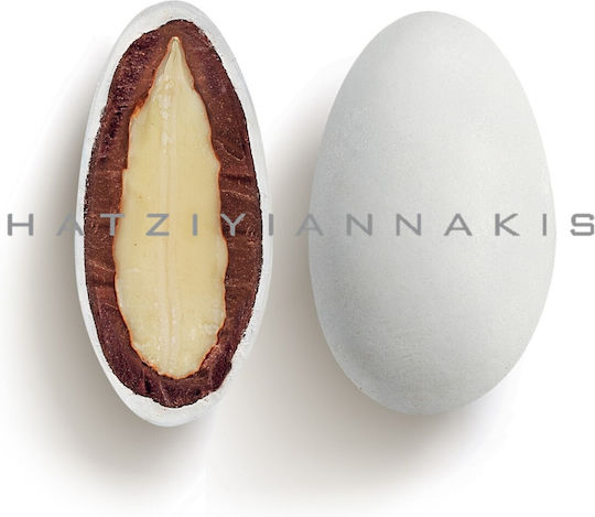 CHatzigiannakis Hochzeits-/Tauf-Süßigkeiten Mit Mandel Geschmack Weiß 1000gr
