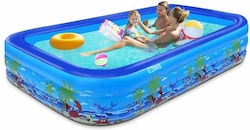 Kinder Aufblasbare Schwimmbecken Blau Kinder Aufblasbare Schwimmbecken Blau