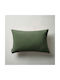 Gofis Home Decorative Pillow Case Everly 100% Cotton Mineral Green 386 30x45cm