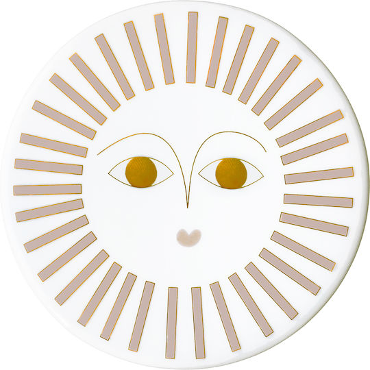 Raeder Suporturi pentru pahare Ceramică Alb 10x10cm 1buc Raeder Suporturi pentru pahare Ceramică Alb 10x10cm 1buc