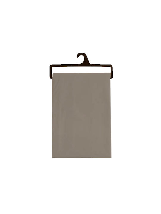 TnS Shower Curtain Fabric 180x180cm Coffee
