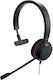 Jabra Evolve 20 Mono On Ear Multimedia Ακουστικά με μικρόφωνο και σύνδεση USB-A / USB-C