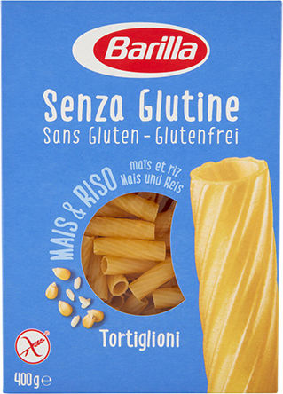 Barilla Без Глутен Тортиглиони 400гр