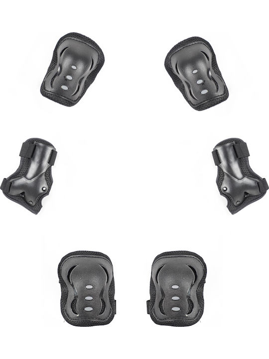 Children's Protective Gear Set Rollers Size M Black