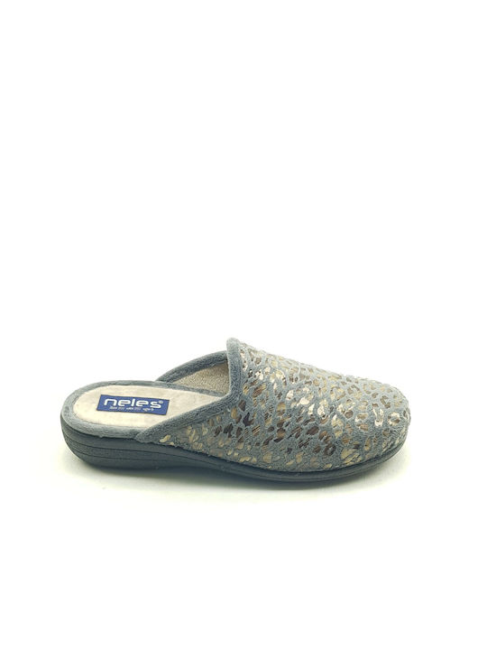 FAME Anatomical Women's Slippers Gray