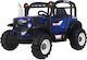 Kids 12V Electric Ride On Tractor Blue