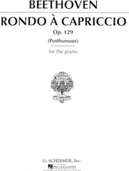 Ludwig Van Beethoven Rondo A Capriccio Op.129 Εκδόσεις Schirmer