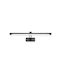 Led7 Modern Lamp Wall with Integrated LED Black 15cm